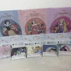 一番くじ　ディズニープリンセス F賞、G賞、H賞セット