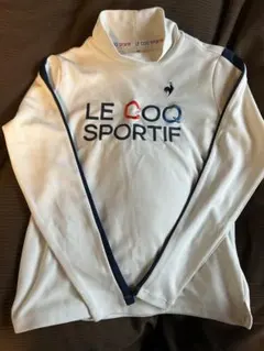 LE COQ SPORTIF ホワイト長袖シャツ