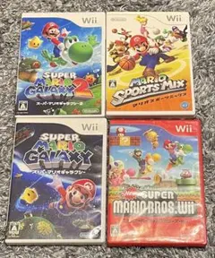 Wii マリオ4セット