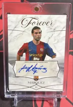 leaf レアルマドリード カマヴィンガ 直筆サインカード レリック topps
