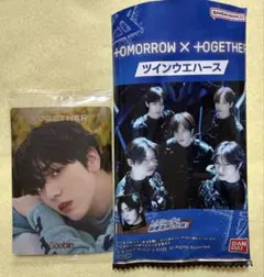 スビン　レアシール　ステッカー　TXT ツインウエハース　バンダイ