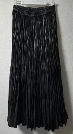 BEAUTY&YOUTH ブラックプリーツスカート