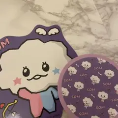 TRUZ カフェ SOM ドヨン ステッカー コースター