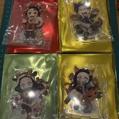 鬼滅の刃　2025クリスマス　ハロウィン　アクリルスタンド　炭治郎、ねずこ、村田