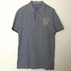 【American Eagle 】グレー ポロシャツ Mのサムネイル