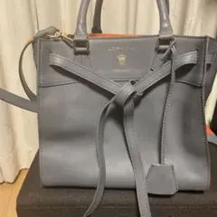 A.D.M.J. グレー ショルダーバッグ