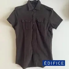 EDIFICE エディフィス サファリシャツ ポロシャツ