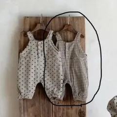 韓国子供服　anggo コーデュロイ　サロペット　S