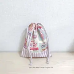 ビンテージスイーツ 巾着袋小