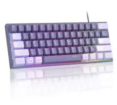 RGBバックライト ゲーミングキーボード