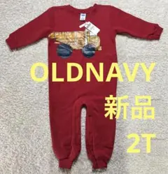 新品⭐️訳　OLD NAVY ロンパース　2T★kol550