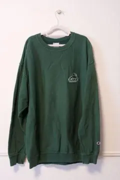 X-LARGE スウェット グリーン系 刺繍あり Lサイズ