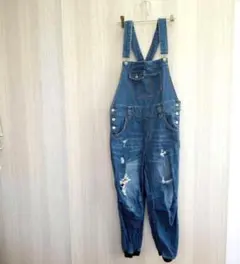 チップクリップ サロペット オールインワン オーバーオール デニム Lサイズ