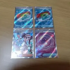 ポケモンカードゲーム 4枚 SR まとめ売り メイのはげまし ポケパッド 等