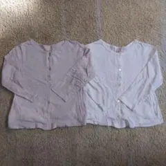 プティマイン　カーディガン130　２枚セット