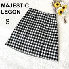 【MAJESTIC LEGON マジェスティックレゴン】ギンガムチェックスカート