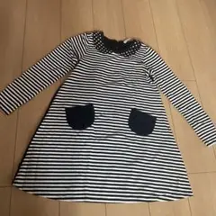maarook ストライプ・ドット ワンピース