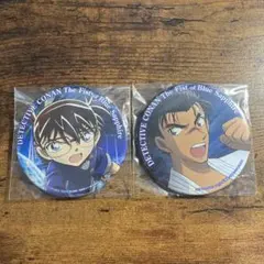 【希少】名探偵コナン 缶バッジ 缶バ 江戸川コナン 京極真