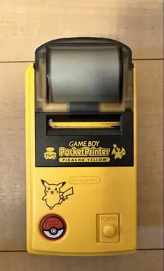 ⭐️一部動作確認済み　Nintendoのポケットプリンター、ピカチュウ イエロー。 ポケットプリンターPocket Printer ピカチュウイエロー - メルカリ
