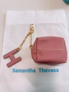 サマンサタバサ　プチチョイス　イニシャル　ミニポーチ　ポシェット　小物入れ　新品