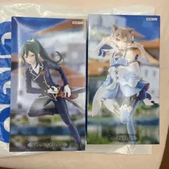 リゼロ　GiGO限定　王選候補者と騎士フィギュア　クルシュ　フェリス　フィギュア