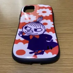 ムーミン iFace iPhoneケース 赤花柄