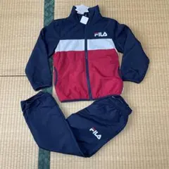FILA ウィンドブレーカー セットアップ 裏フリース 120 新品未着用