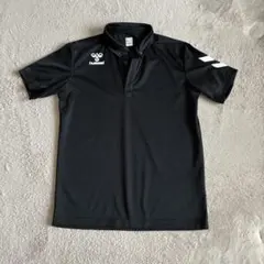 hummel ヒュンメル ポロシャツ ブラック Sのサムネイル
