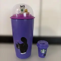未使用☆ スタバ ハロウィン2025 カップシェイプステンレスボトル