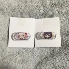 プロセカ　キズナ称号バッジ　朝比奈まふゆ　東雲絵名 予約商品】アクリル称号バッジコレクション vol.2 E［25時