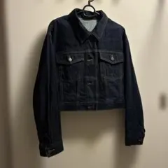 No.503 GUダークデニム クロップドジャケットXL