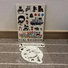 YUKI ステッカー ツアーグッズ　WAVEROOM など
