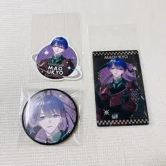 ブレマイ ブレイクマイケース AGF 缶バッジ 特典 ステッカー 宇京 真央