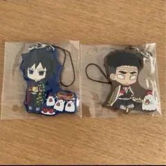 <新品未使用>鬼滅の刃☆ローソンコラボ 秋の収穫祭 ラバスト2点セット