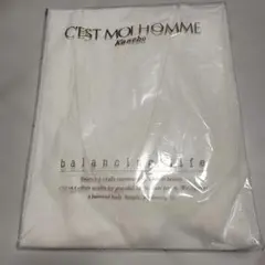 新品 C'EST MOI HOMME メンズ U首 3分袖 L セモア・オム
