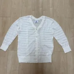 AZUL by MOUSSY カーディガン M アイボリー