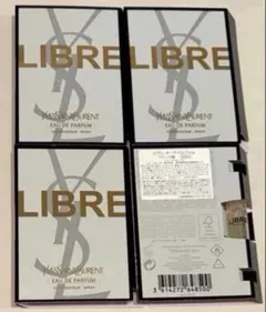 4個　 【YSL イヴ・サンローラン】リブレオーデパルファム サンプル