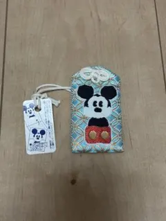東京ディズニーリゾート購入 ミッキー お守り 水色のサムネイル