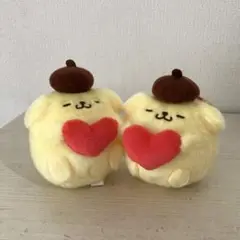 サンリオ　ポムポムプリン　うたた寝マスコット　２点セット