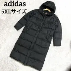 ✨激レア✨adidas ベンチコート 大きいサイズ 5XL ダウンジャケット 黒