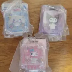 サンリオキャラクターズ　パッケージミニチュアコレクション3個セット