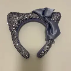 USJ ハローキティー　スパンコール　カチューシャ　紫