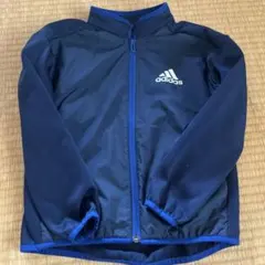 adidas フリースジャケット 130 ネイビー
