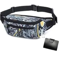 K297　ランニングポーチ　ウエスト　ポーチ　多機能