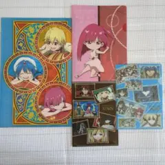 マギ A4クリアファイル＋ミニファイル3枚