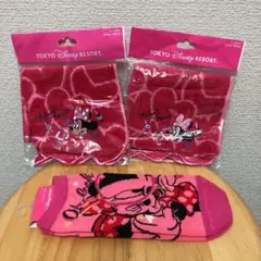 東京ディズニーリゾート ミニーマウス ミニタオル ソックス