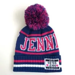 SISTER JENNI ニットキャップ　JENNI ポンポン付きニット帽
