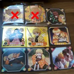 鬼滅の刃　シール列伝・デフォルメシール