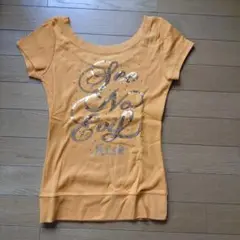 J&R スパンコール Tシャツ 半袖
