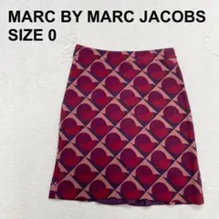 マークバイマークジェイコブス　変形スカート　幾何学模様　高級感　上品 (167)